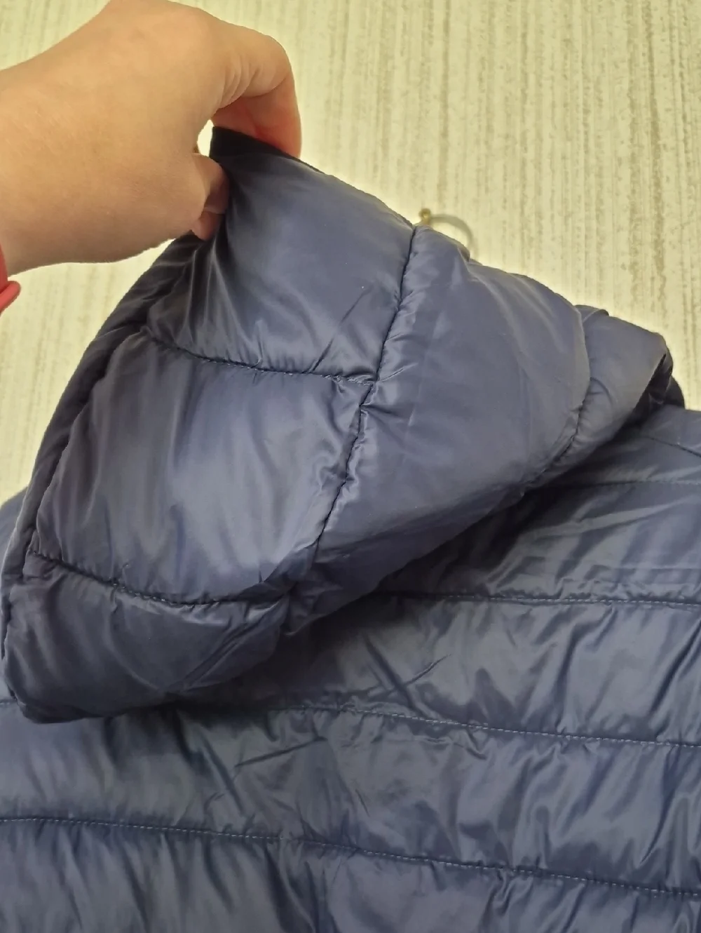 NWT Zeroxposur Men's Size XL Blue Quilted Puffer Jacket Pockets Hood